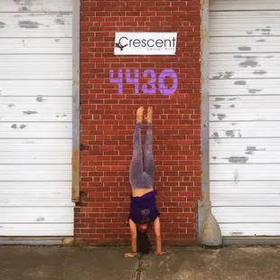 She will handstand from excitement when we get to class. Kids class is well done  You should bring the little one.