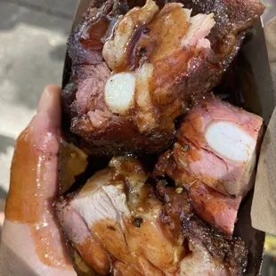 Rib tips by Central City BBQ