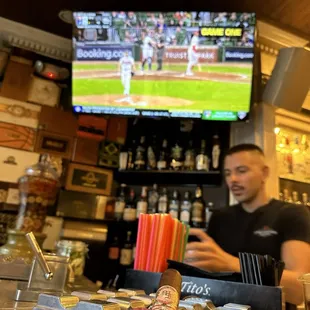 Baseball cigar mixologist