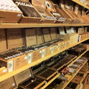 Walk-in Humidor.