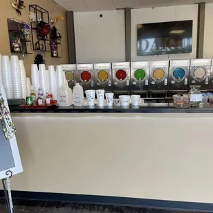 So many yummy flavors