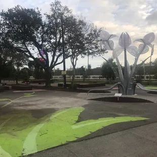 While they were building the new location