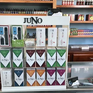 JUNO pod system come in seven delicious flavors