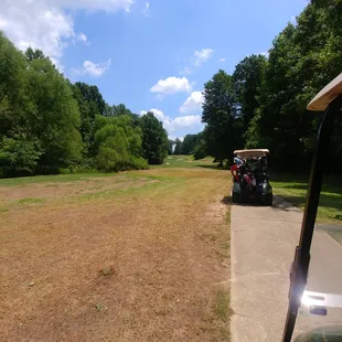 Where is the grass ? $41 seems high to play on dirt ,especially when we were told the course was in GREAT shape. You be the judge