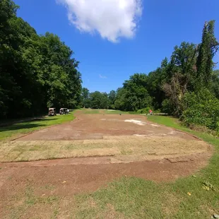 TEE BOX should have some grass