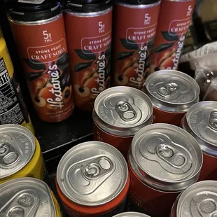 Plenty of cold drink options