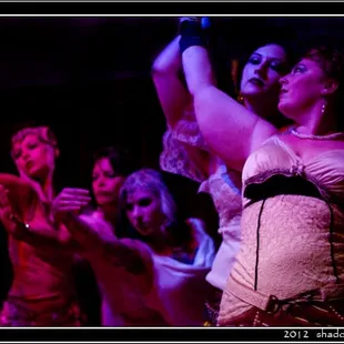 Tribal Intensives class performas at November 2012 Salon de Danse