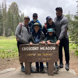 Going around the looping trail.