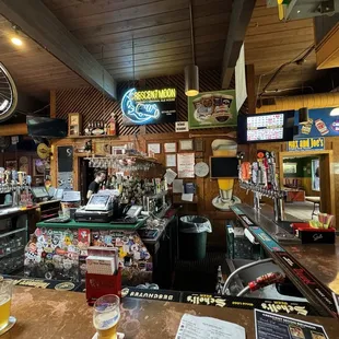 Interior sitting at the bar