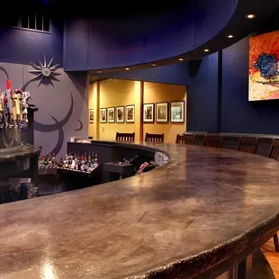 sushi and sashimi, interior