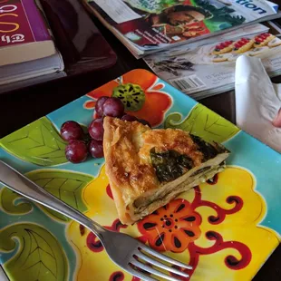 Quiche with Fruit