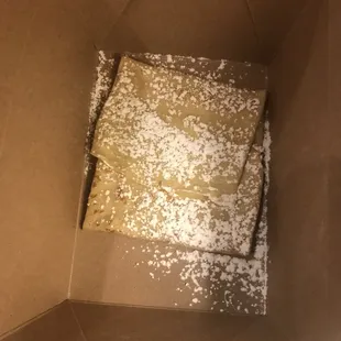 Yellow Brick Road (lemon custard) crepe