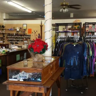 Inside new shop.  7327 W. 80th St.