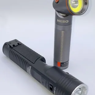 Nebo and Streamlight flashlights