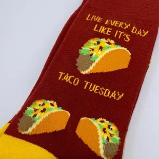 Taco Tuesday socks