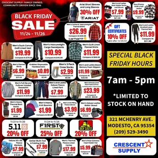 Black Friday Sale ad 2023