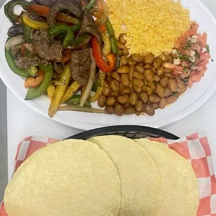Asada fajita