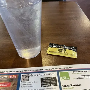 When a restaurant doesn&apos;t even have fresh lemons you know everything is either frozen or out of a can.