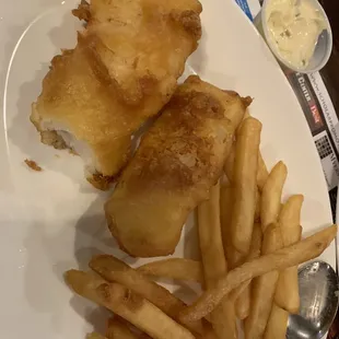 Battered fish only available Fridays