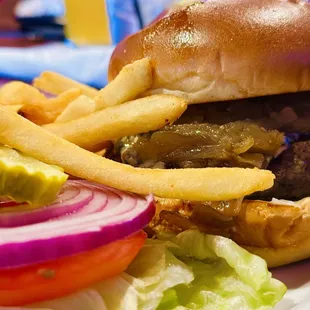 Gorgonzola Burger