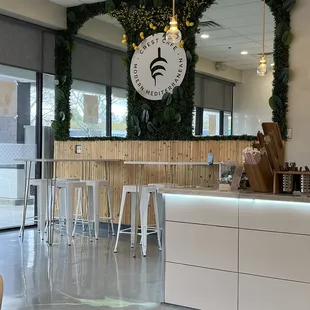 Inside Crest Cafe