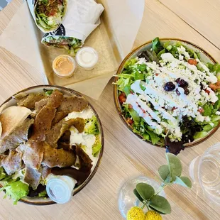 salads, food, salad
