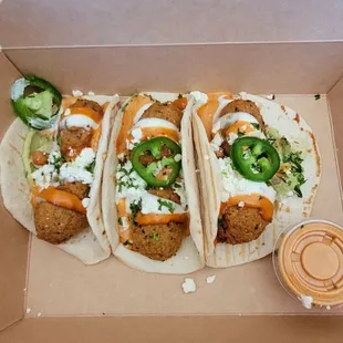 Falafel Tacos