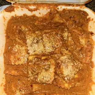 Portobello Mushroom Ravioli