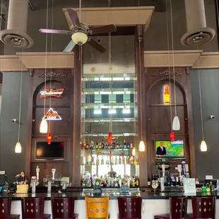 Full bar and ready to go