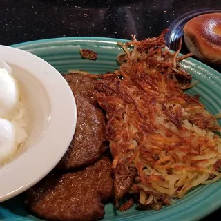 3 Sausage Patties Breakfast