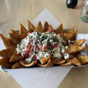Mediterranean Nachos