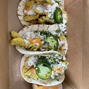 Chicken Shawarma &quot;tacos&quot;