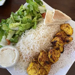 Chicken Kabob Entree