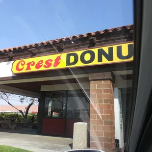 The front of the store