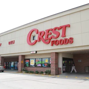 the front of the store