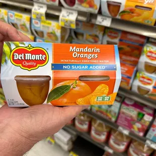Mandarin oranges by Del Monte product of China