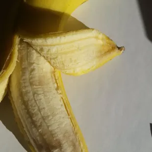 Mushy green banana :(