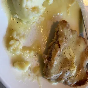 This is our plate today. Looks like something out of a school luncheon.