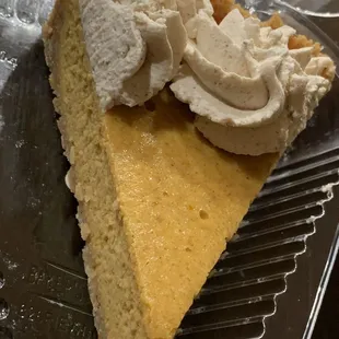 Pumpkin cheesecake