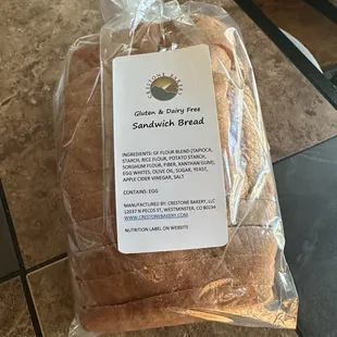 Full sized sandwich bread!