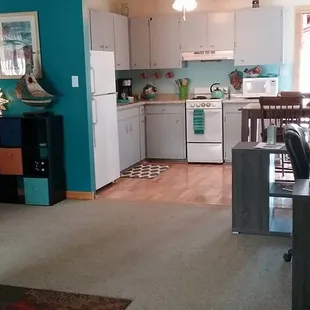 Inside view of the 2 bedroom suite in Crestone Inn hotel in Crestone, CO.