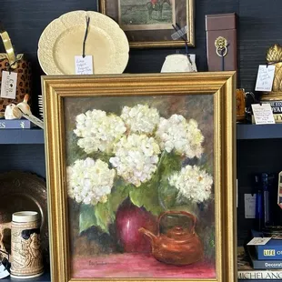 Original custom framed oil (Kentucky artist!)