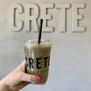 Wakocha Latte with Oat Milk &amp; Honey