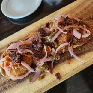 Fried green tomatoes