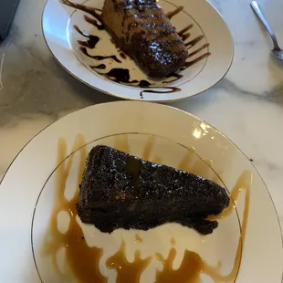 Fried cheesecake, the chocolate cheesecake is