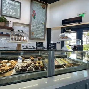 Ice cream and pastries