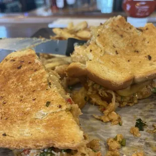 Lobster grilled cheese