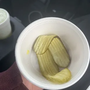 2 Pickles.