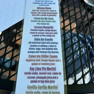 Cocktails