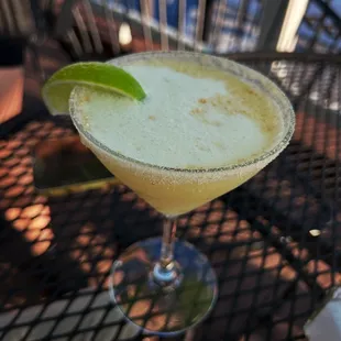 Key lime pie martini